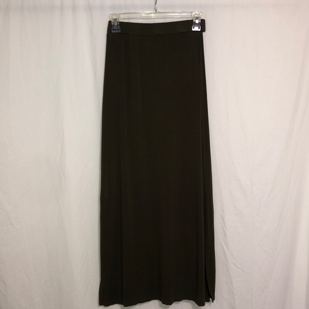 Hunter Green Long Skirt